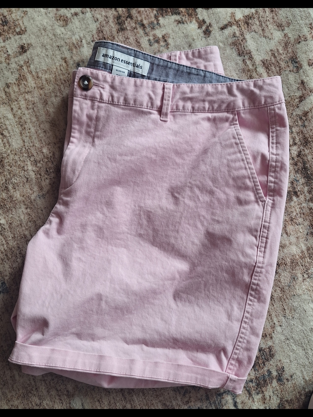 Amazon Essentials Light Pink Shorts. Sz 16